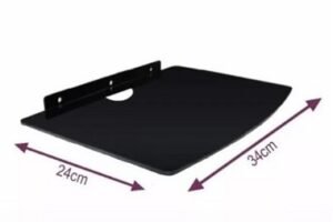 REPISA EN VIDRIO PARA DVD